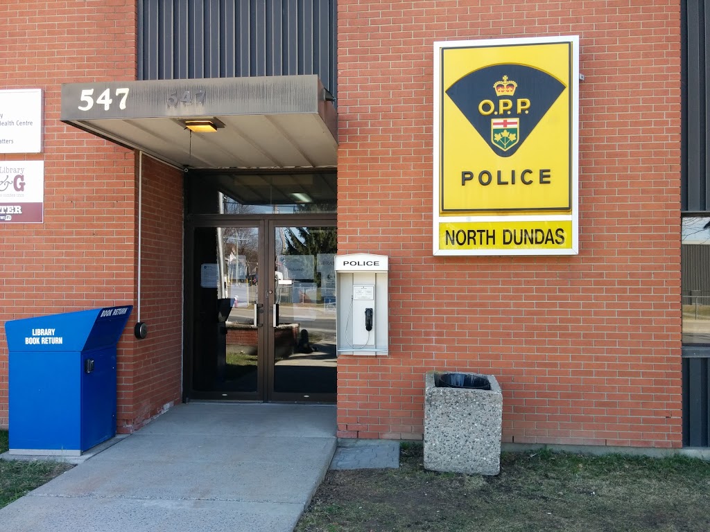 Ontario Provincial Police | 547 St Lawrence St, Winchester, ON K0C 2K0, Canada | Phone: (613) 774-2603