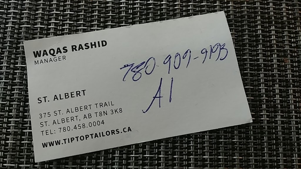 Tip Top (Tailors since 1909) | 375 St Albert Trail, St. Albert, AB T8N 3K8, Canada | Phone: (780) 458-0004