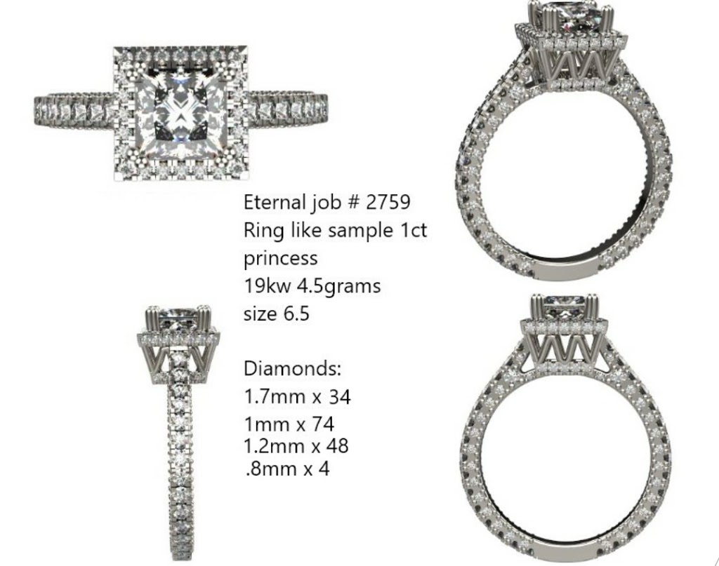 Eternal Jewellers | 1600 Steeles Ave W #27, Concord, ON L4K 4M2, Canada | Phone: (905) 709-2812