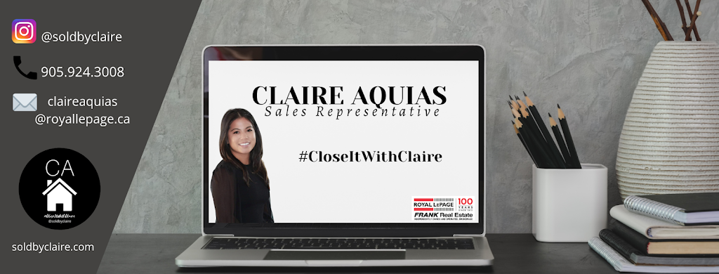 Claire Aquias - Royal Lepage Frank Real Estate | 200 Dundas St E, Whitby, ON L1N 2H8, Canada | Phone: (905) 924-3008
