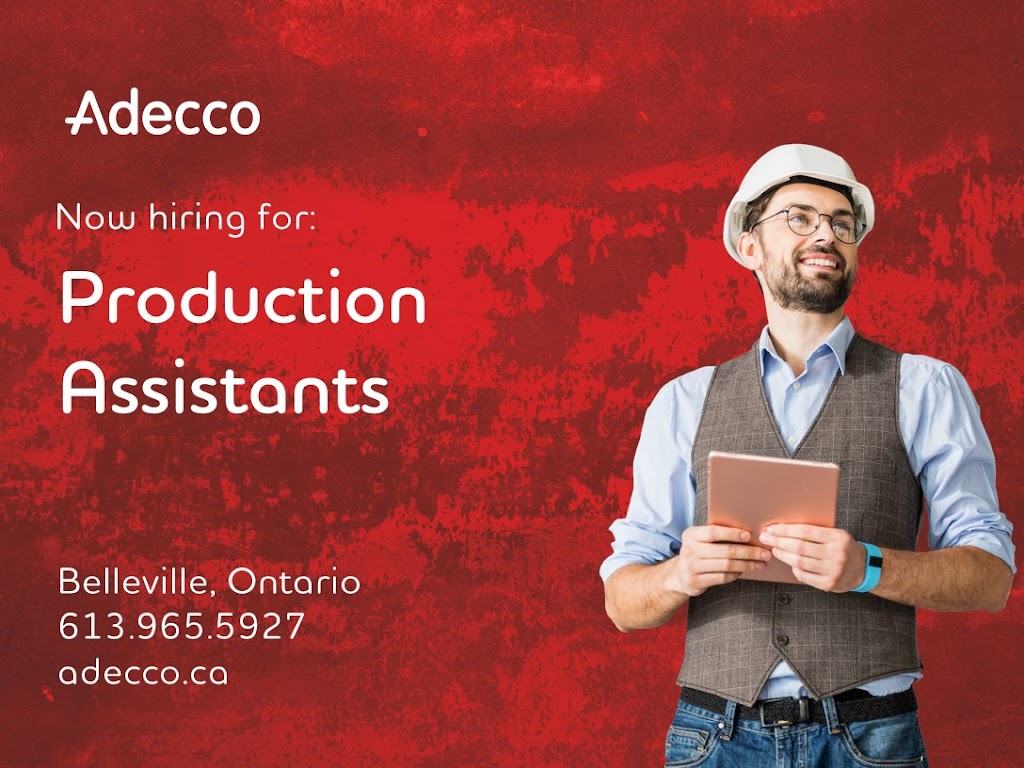 Adecco Quinte | 7 Creswell Dr, Trenton, ON K8V 6S7, Canada | Phone: (613) 965-5927