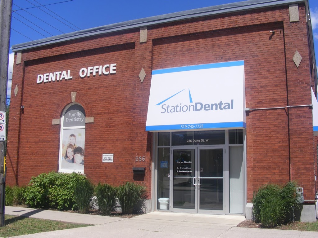 Station Dental Office | 286 Duke St W, Kitchener, ON N2H 3X8, Canada | Phone: (519) 745-7725
