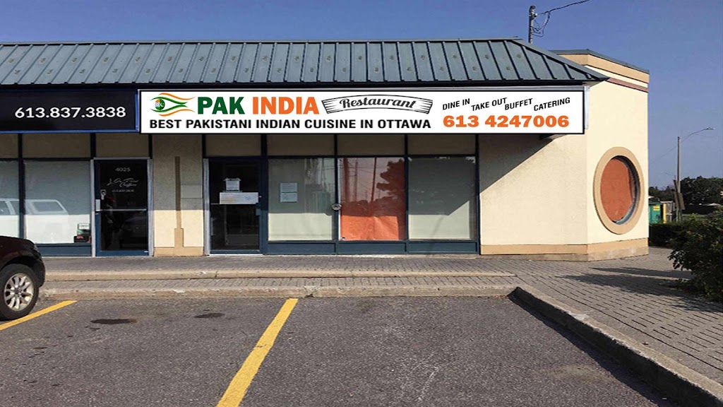 Pak India Restaurant | 4025 Innes Rd, Orléans, ON K1C 1T1, Canada | Phone: (613) 424-7006