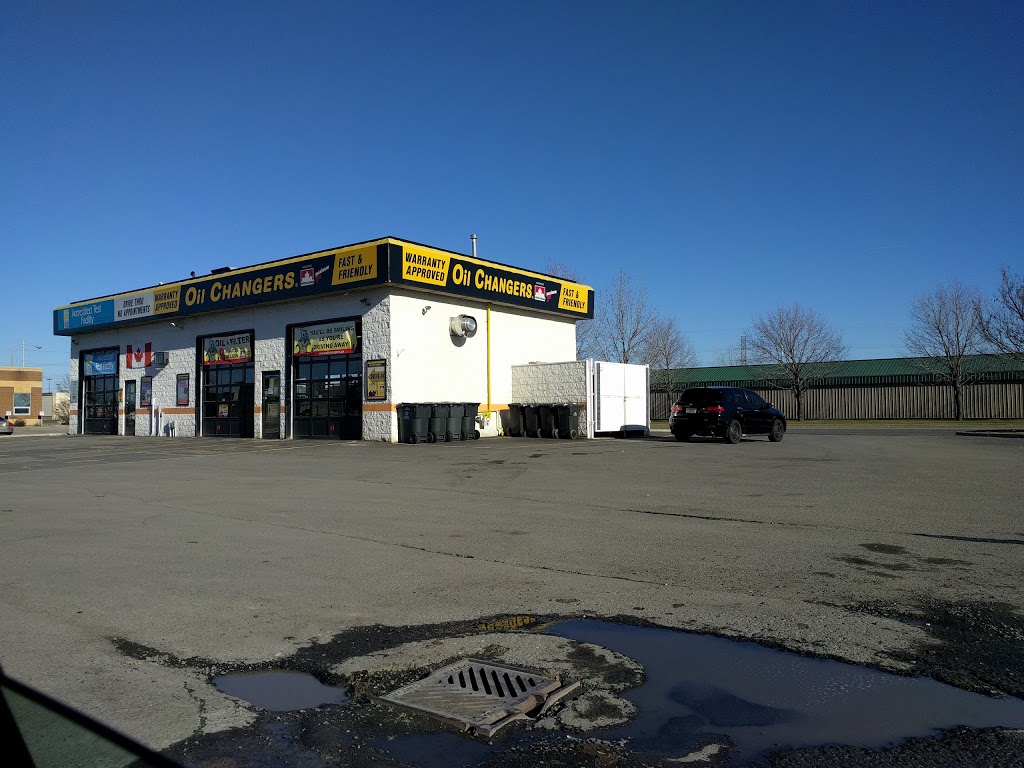 Oil Changers | 361 Vantage Dr, Orléans, ON K4A 3W2, Canada | Phone: (613) 837-3509