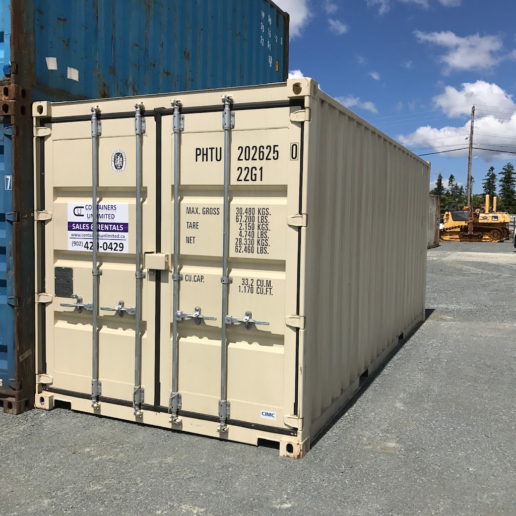 Containers Unlimited | 165 Burbridge Ave, Dartmouth, NS B3B 0G6, Canada | Phone: (902) 429-0429