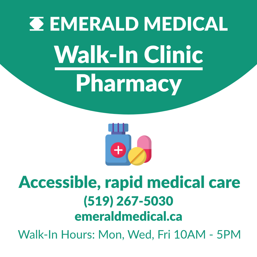 Emerald Medical Walk-In Clinic | 140 Hespeler Rd, Cambridge, ON N1R 3H2, Canada | Phone: (855) 903-0777