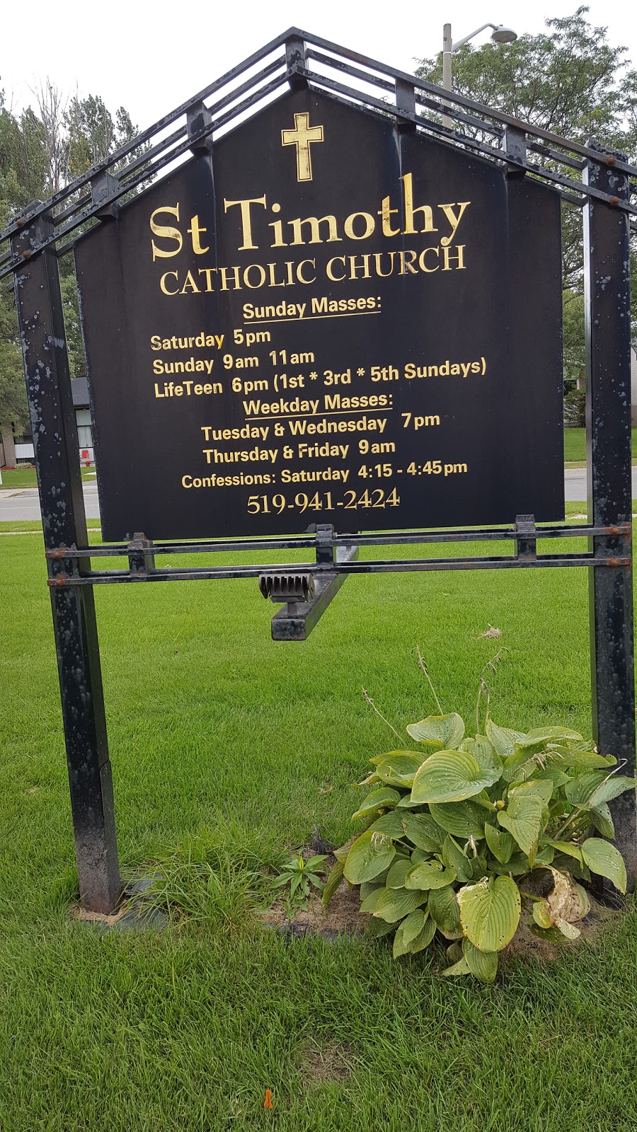 St. Timothy Roman Catholic Church | 42 Dawson Rd, Orangeville, ON L9W 2W3, Canada | Phone: (519) 941-2424