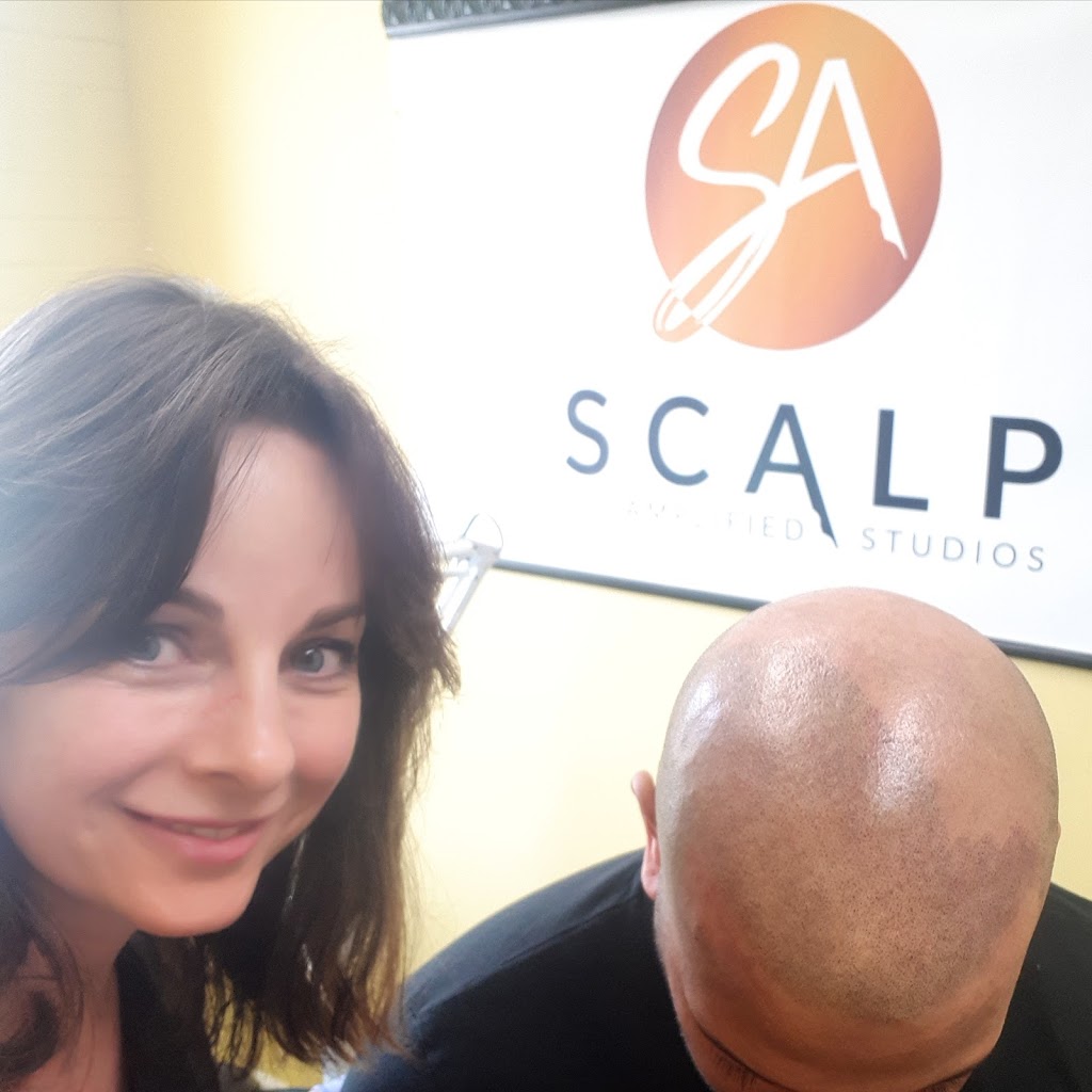 Scalp Amplified Studios | 987 King St E Unit 205, Hamilton, ON L8M 1C6, Canada | Phone: (905) 929-9250