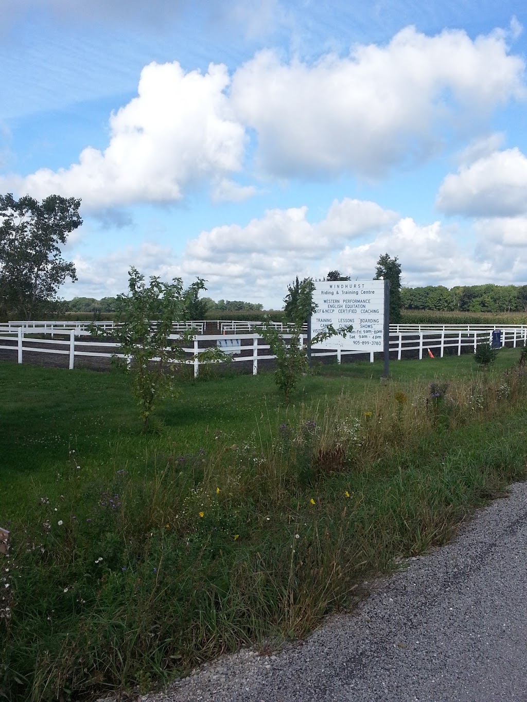 Windhurst Riding & Training Centre | 1033 Townline Rd RR#1, Lowbanks, ON N0A 1K0, Canada | Phone: (905) 899-3780