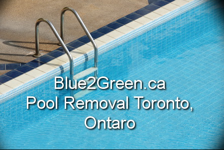 Blue 2 Green Group Ltd. Pool Removal | 245 Fairview Mall Dr Suite #436, North York, ON M2J 4T1, Canada | Phone: (416) 575-3214