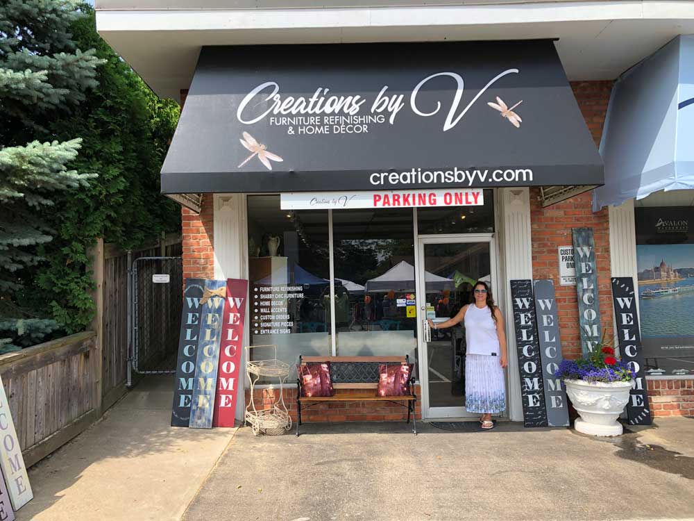 Creations By V | 1400 Pelham St, Fonthill, ON L0S 1E7, Canada | Phone: (905) 941-5983