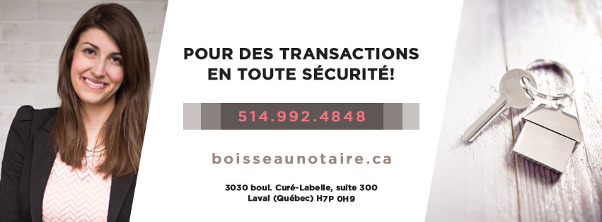 Ariane Boisseau Notaire | 230 Chem. de la Grande-Côte, Boisbriand, QC J7G 1B5, Canada | Phone: (514) 992-4848