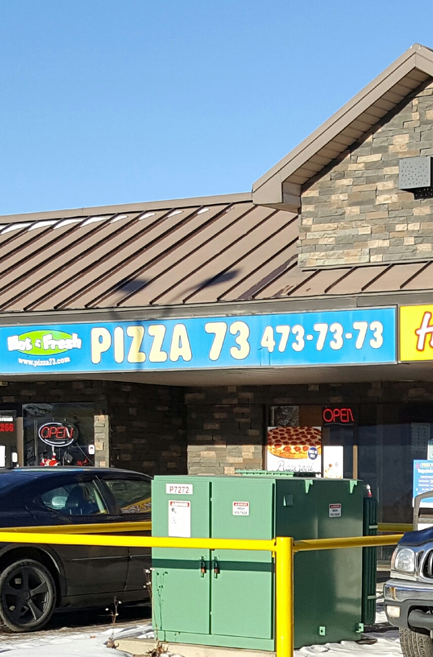 Pizza 73 | 3426 43 Ave NW, Edmonton, AB T6L 5W9, Canada | Phone: (780) 473-7373