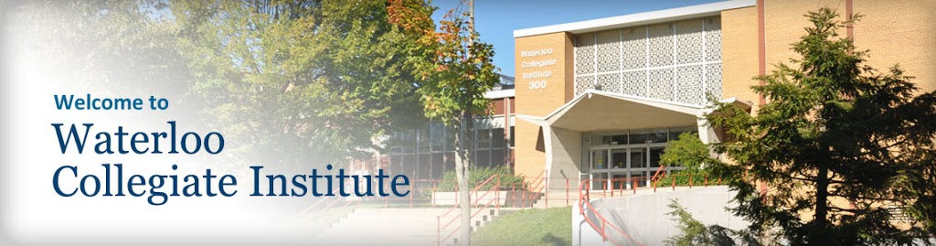 Waterloo Collegiate Institute | 300 Hazel St, Waterloo, ON N2L 3P2, Canada | Phone: (519) 884-9590