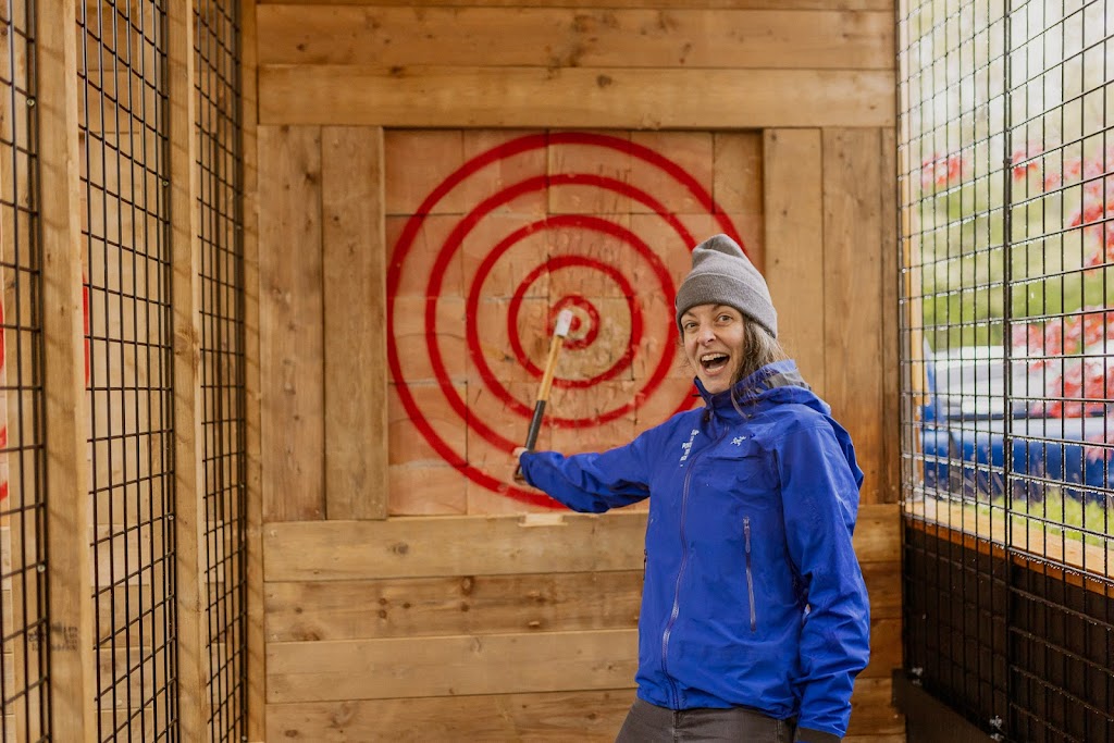 Squamish Axe Throwing | 38400 Loggers Ln, Squamish, BC V8B 0H2, Canada | Phone: (604) 892-4623