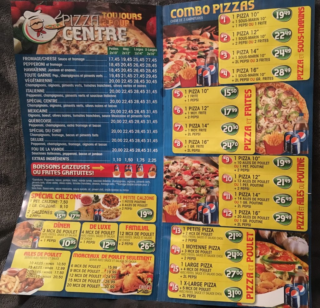 Pizza Center | 1992 Rue Wellington, Montréal, QC H3K 1W6, Canada | Phone: (514) 933-2933