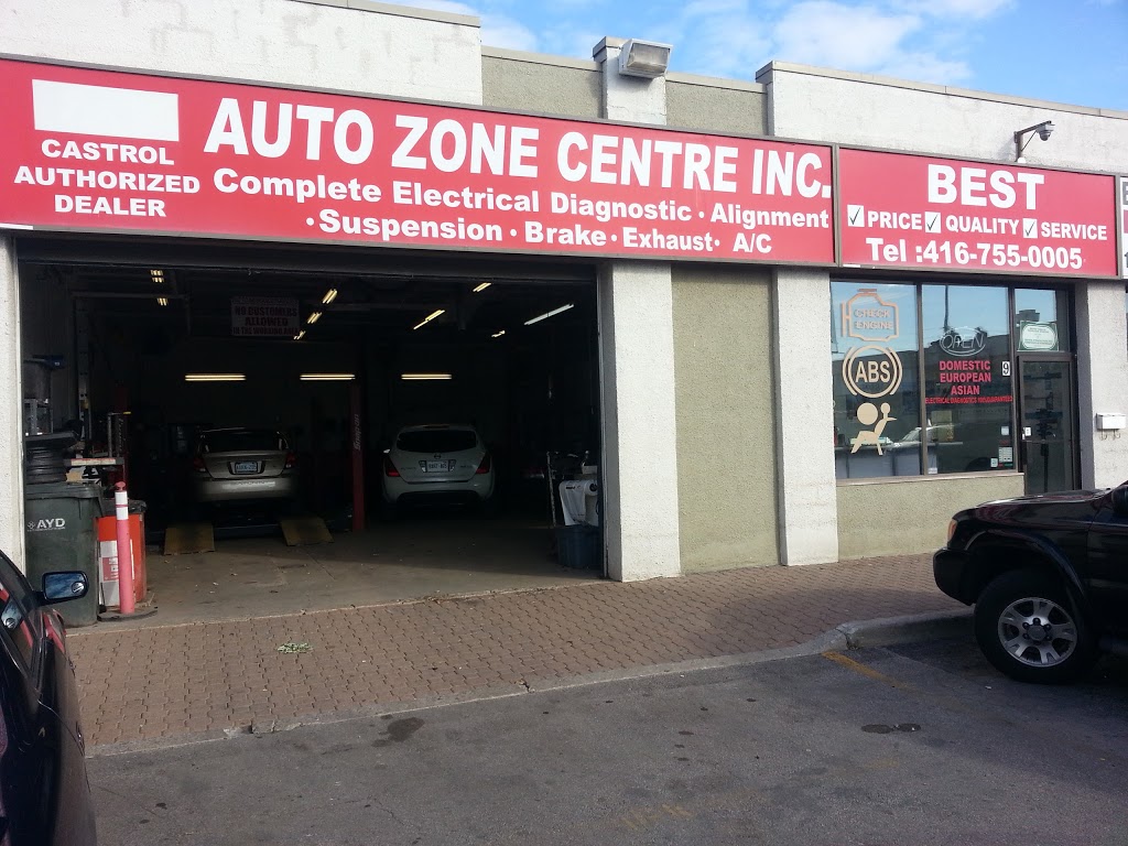 Auto Zone Centre Inc. | 1960 Lawrence Ave E, Scarborough, ON M1R 2Z1, Canada | Phone: (416) 755-0005