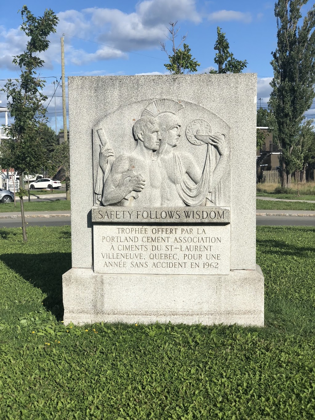 Mémorial Ciment St-Laurent Safety Follows Wisdom | Rue des Pionnières-de-Beauport, Québec, QC G1E 6A4, Canada