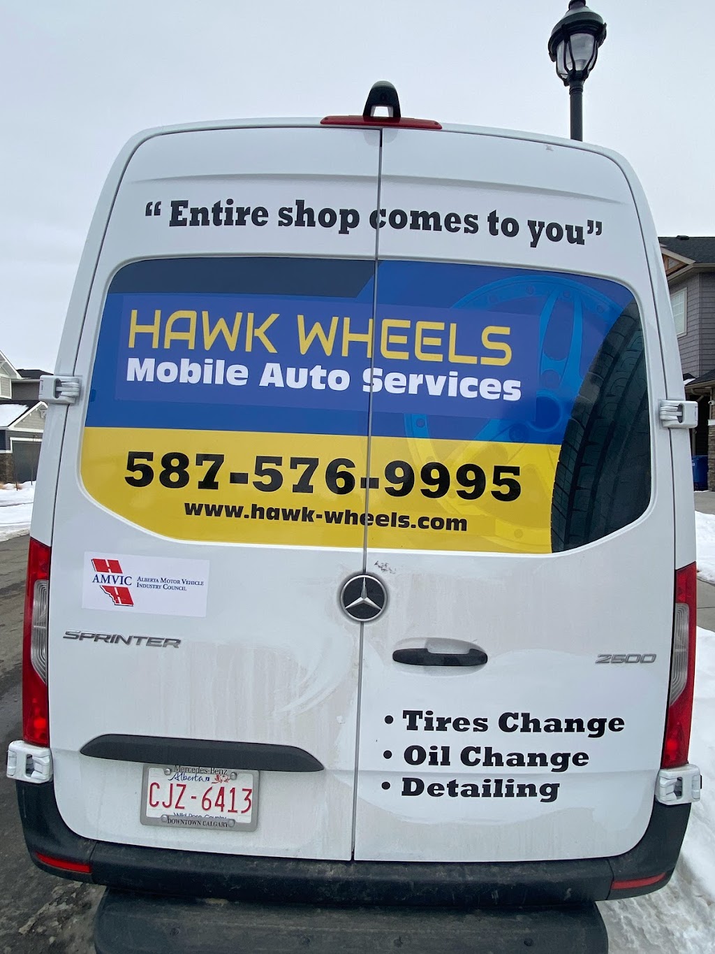 Hawk Wheels Mobile Auto Service Inc | 352 Ravenstern Link SE, Airdrie, AB T4A 0W5, Canada | Phone: (587) 576-9995