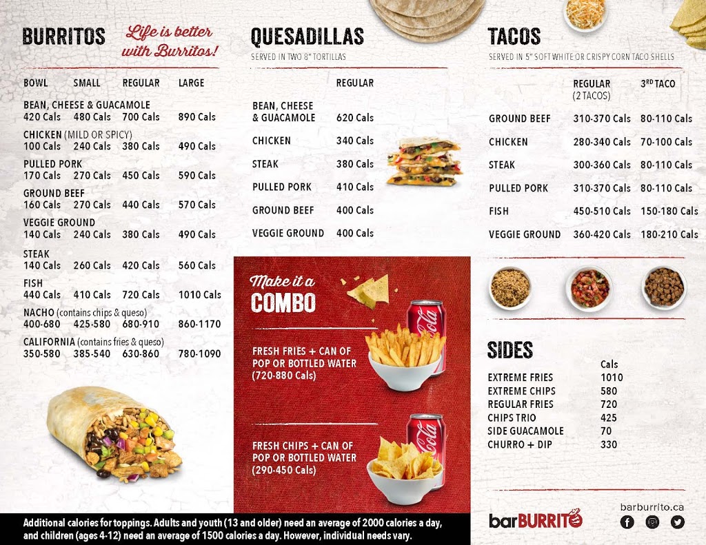 barBURRITO | 123 Pioneer Dr Unit E4, Kitchener, ON N2P 1K8, Canada | Phone: (519) 895-0707