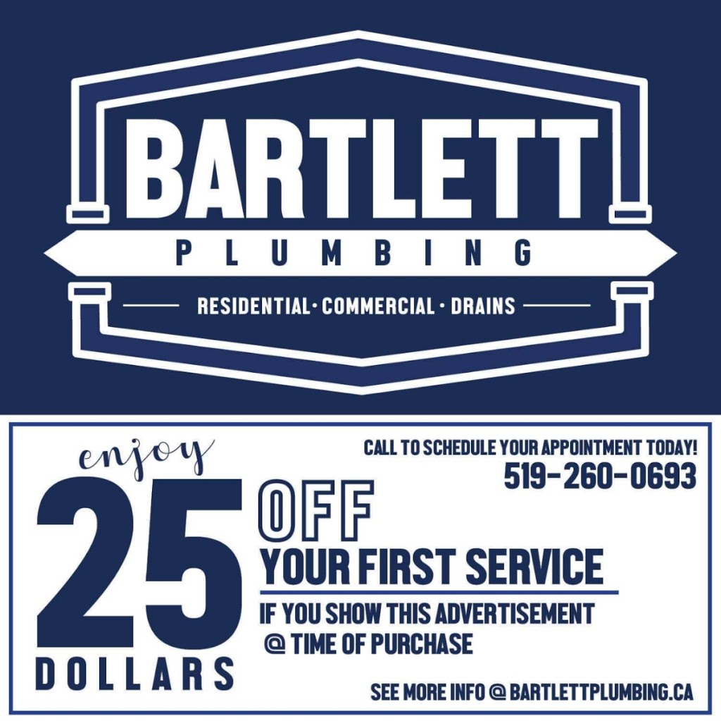 Bartlett Plumbing | Walker St, Cambridge, ON N3C 2C3, Canada | Phone: (519) 260-0693
