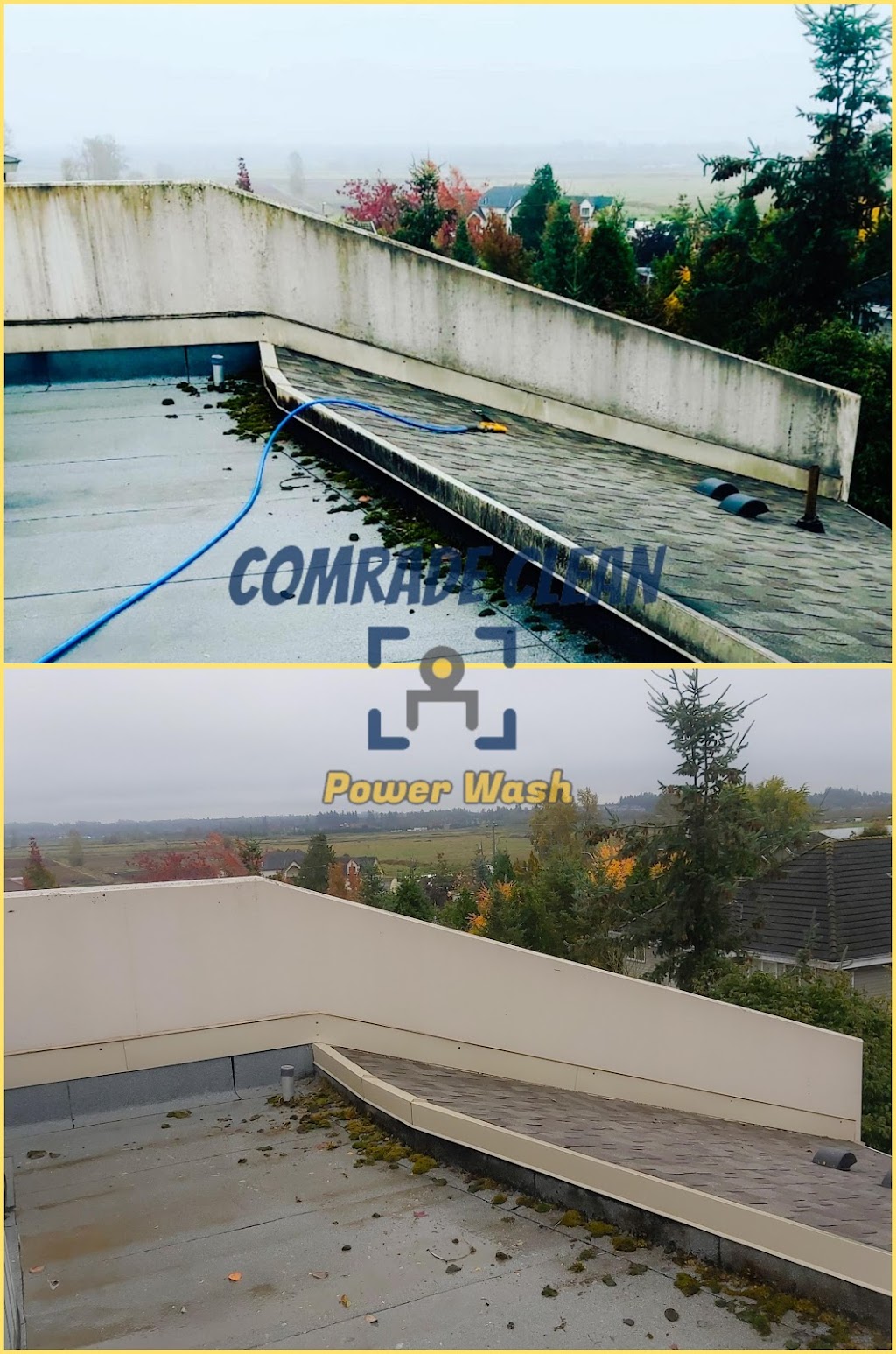 Comrade Clean Power Wash | 5331 168 St, Cloverdale, BC V3Z 1E2, Canada | Phone: (778) 700-0046