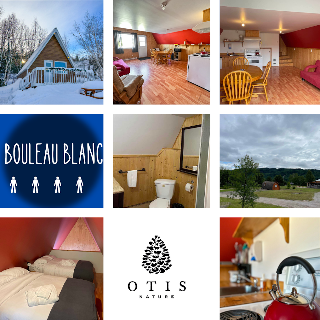 Otis Nature - chalets | 2000 Chem. de la Montagne, Lamarche, QC G0W 1X0, Canada | Phone: (418) 481-1666