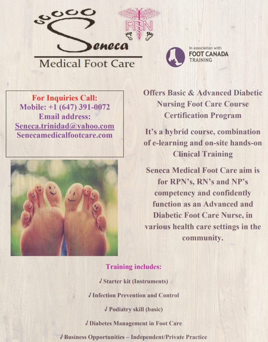 Seneca Medical Foot Care | 16 Overture Rd, Scarborough, ON M1E 2V9, Canada | Phone: (647) 391-0072