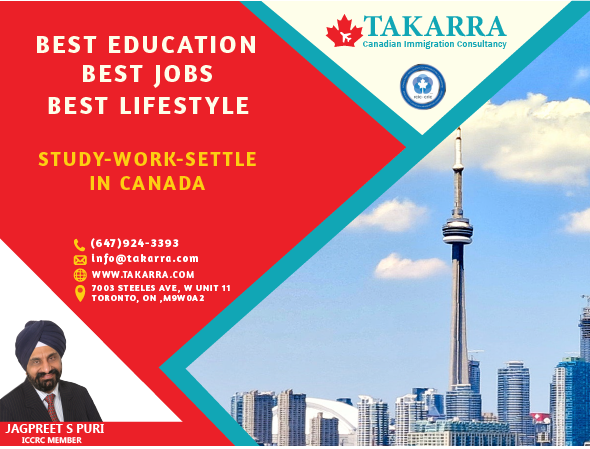 Takarra Canadian Immigration Consultancy | 7003 Steeles Ave W Unit 11, Etobicoke, ON M9W 0A2, Canada | Phone: (647) 924-3393