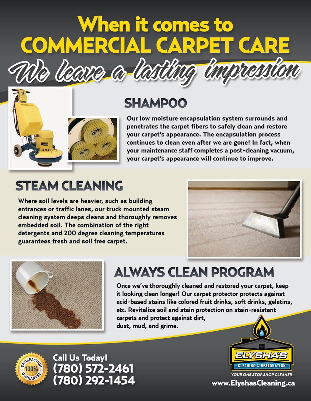 Elyshas Cleaning & Restoration | 9703 94 St, Morinville, AB T8R 1J2, Canada | Phone: (780) 572-2461