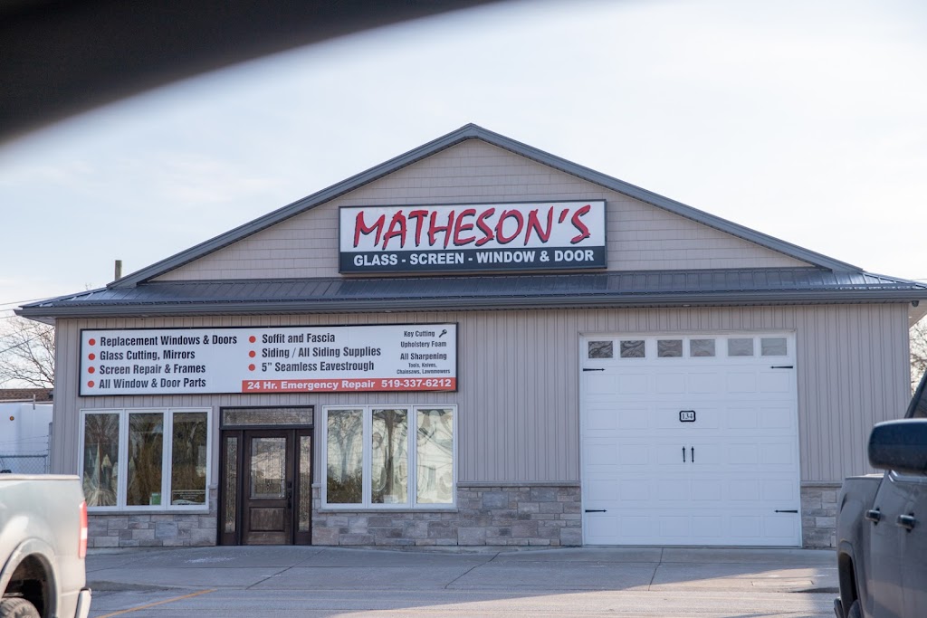 Mathesons Glass Screen Window Door | 134 East Street N, Sarnia, ON N7T 6X2, Canada | Phone: (519) 337-6212