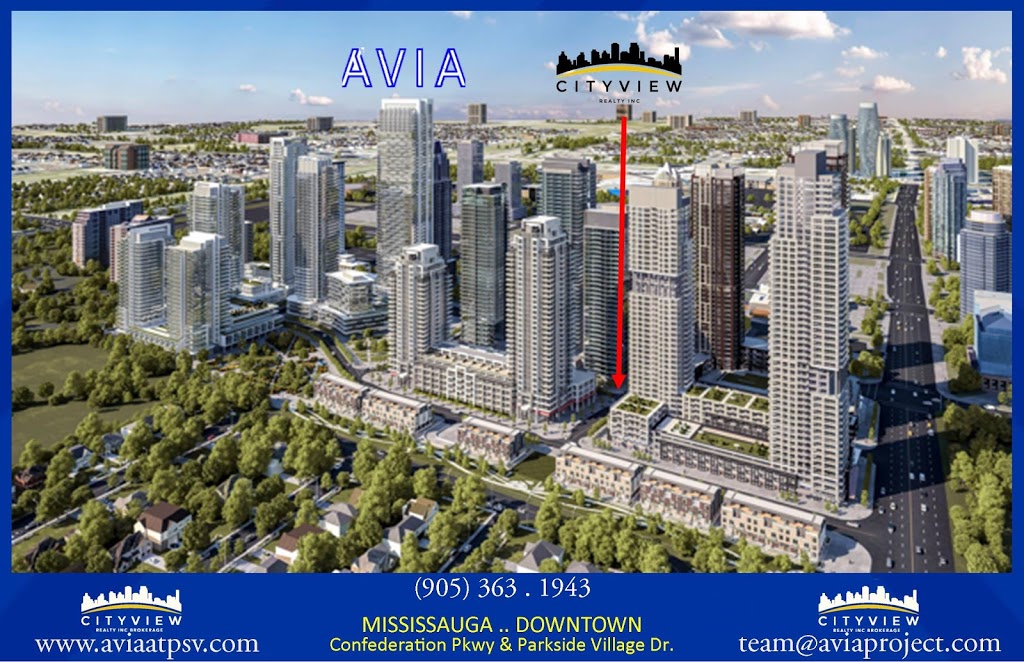 AVIA Condo at Parkside Village By AMACON | 4175 Confederation Pkwy, Mississauga, ON L5B 0C6, Canada | Phone: (905) 363-1943