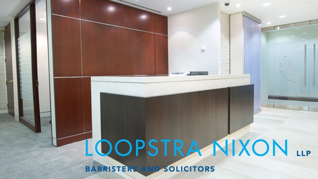 Loopstra Nixon LLP | 135 Queens Plate Dr #600, Etobicoke, ON M9W 6V7, Canada | Phone: (416) 746-4710