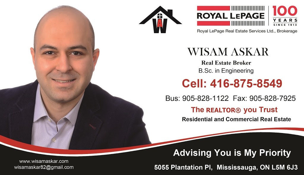 Wisam Askar | 251 North Service Rd W, Oakville, ON L6M 3E7, Canada | Phone: (416) 875-8549