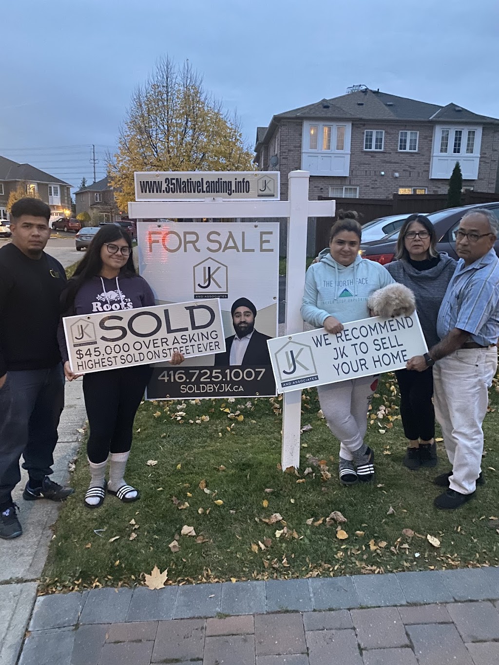 JK Kalra - SoldByJK | 100 Pertosa Dr #209, Brampton, ON L6X 5E9, Canada | Phone: (416) 725-1007