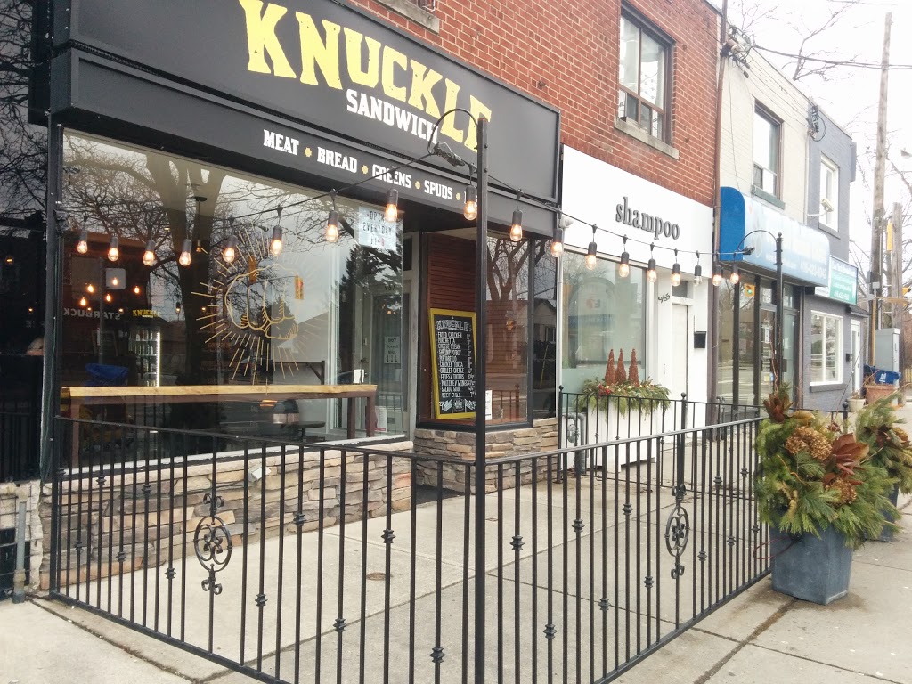 Knuckle Sandwich | 969 Coxwell Ave, East York, ON M4C 3G5, Canada | Phone: (647) 748-7999