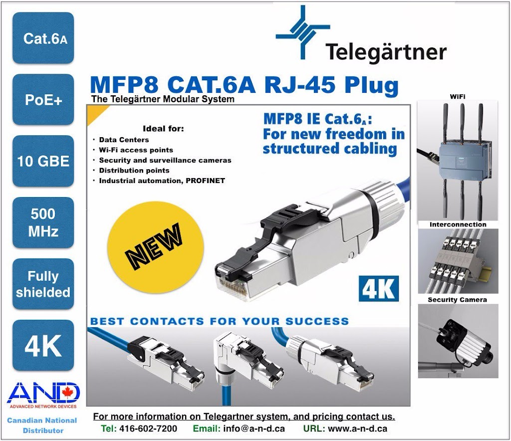 Advanced Network Devices (A-N-D) | 271 Franklin Ave, Thornhill, ON L4J 7L7, Canada | Phone: (416) 602-7200