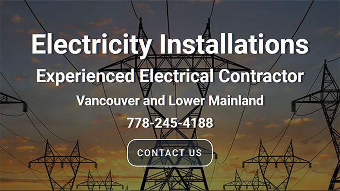 Electricity Installations | 5086 Whitworth Crescent N, Delta, BC V4K 1A9, Canada | Phone: (778) 245-4188