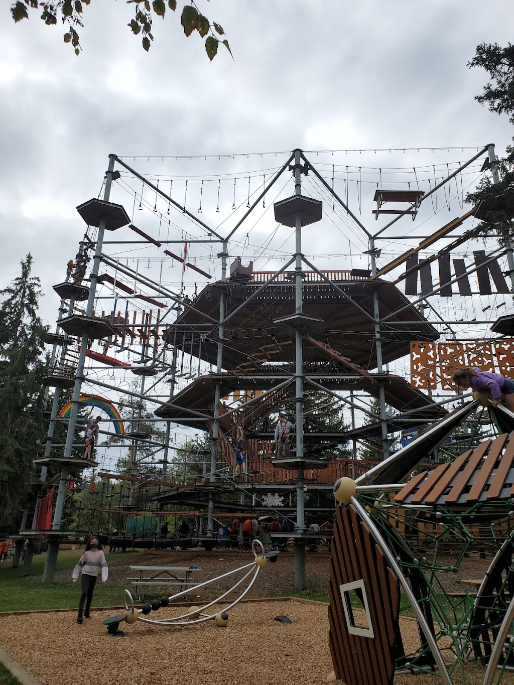 Snow Valley Aerial Park | 13204 Rainbow Valley Rd NW, Edmonton, AB T6H 3Y9, Canada | Phone: (780) 434-3991