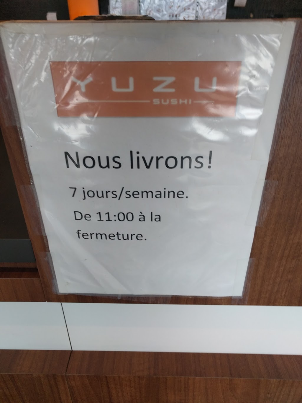 Yuzu sushi | 321 Montée Masson Local 102, Mascouche, QC J7K 2L6, Canada | Phone: (450) 474-3344