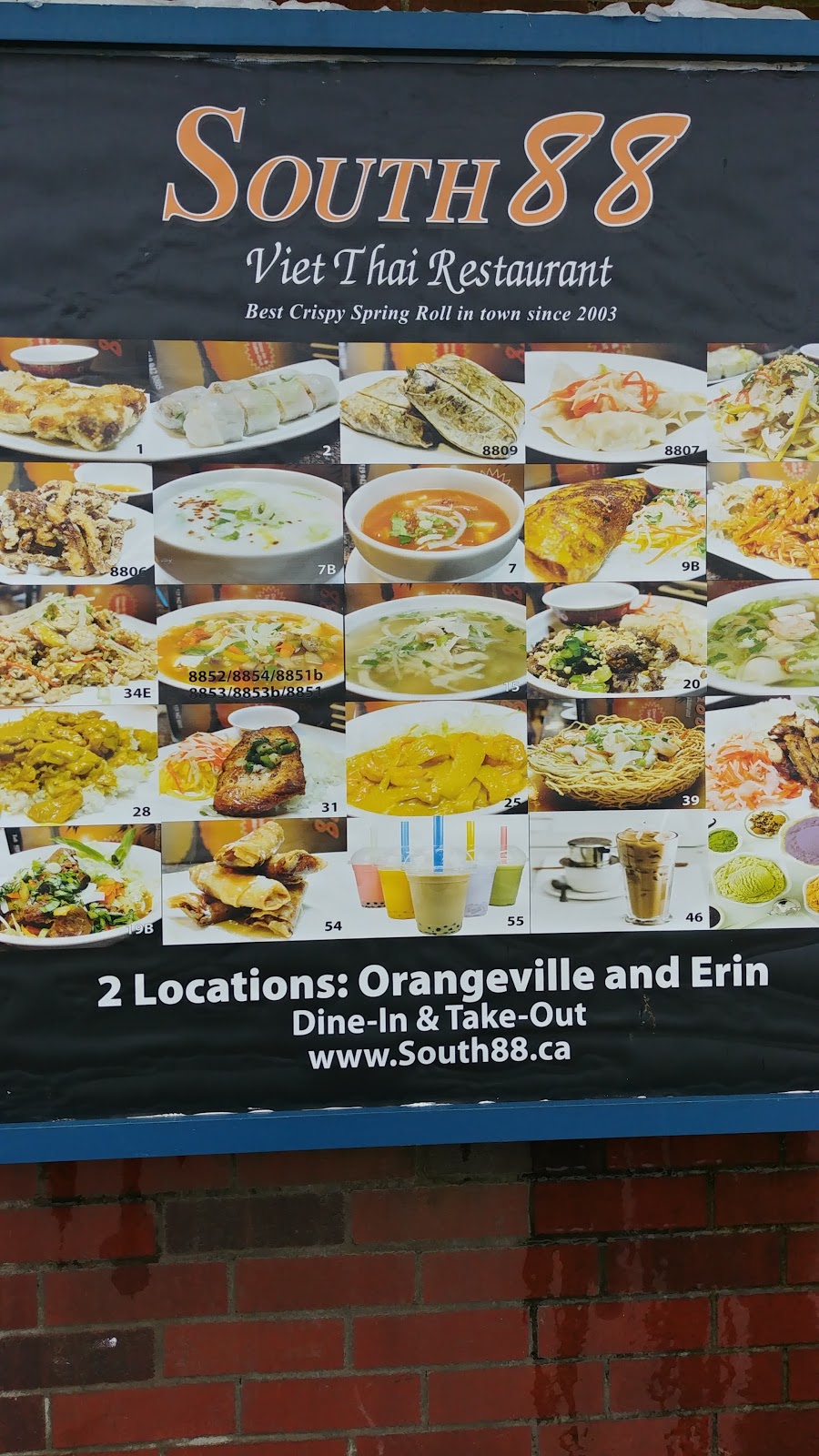 South 88 Viet Thai Restaurant | 95 First St G4, Orangeville, ON L9W 2E8, Canada | Phone: (519) 942-8805