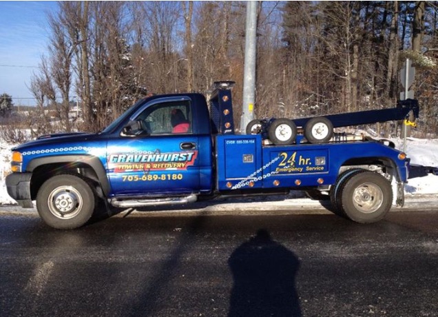 Gravenhurst Towing & Recovery Inc | 1027 Elwell Park Rd, Gravenhurst, ON P1P 1R1, Canada | Phone: (705) 689-8180