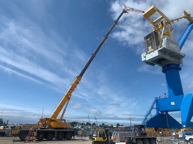 L B Crane Rental | Victoria | 50-1492 Admirals Rd, Victoria, BC V9A 2R1, Canada | Phone: (250) 388-6864