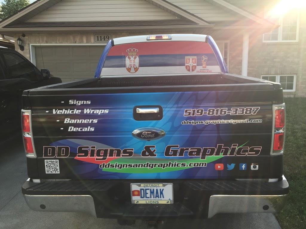 DD Signs & Graphics | 1357 Front Rd N, Amherstburg, ON N9V 3R3, Canada | Phone: (519) 816-3387