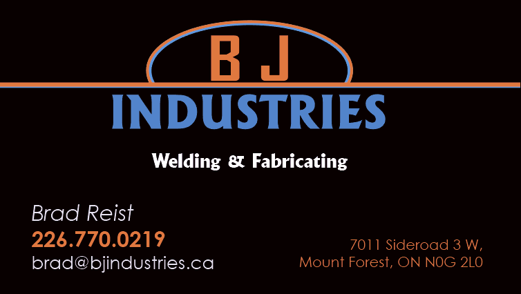 BJ Industries Inc. | 7519 Sideroad 7 E, Kenilworth, ON N0G 2E0, Canada | Phone: (226) 770-0219