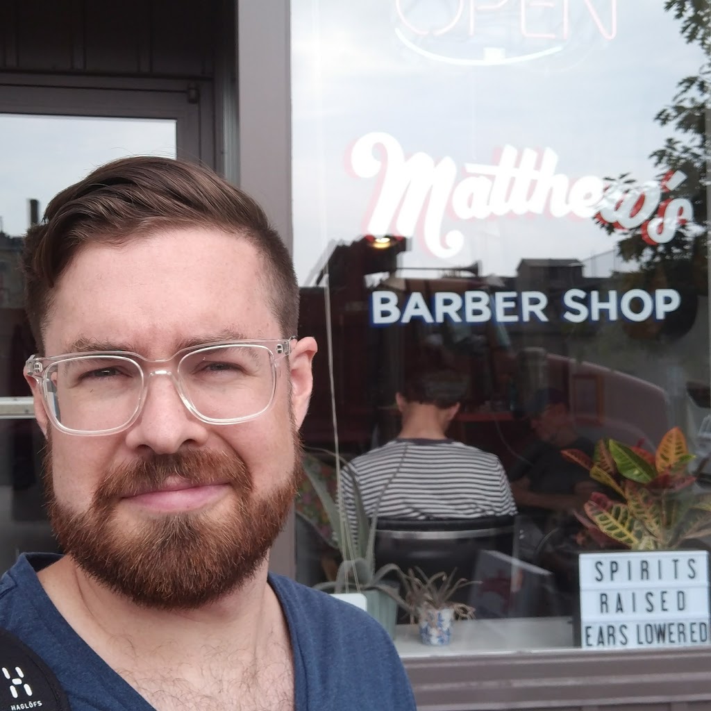 Matthews Barbershop | 24 Macdonell St, Guelph, ON N1H 2Z3, Canada | Phone: (519) 500-1884