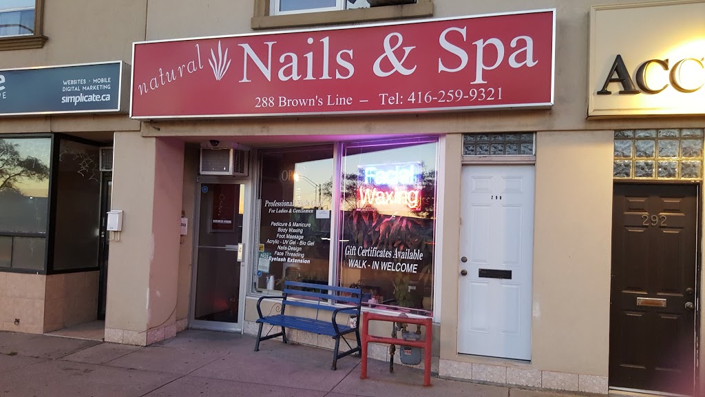 Natural Nails & Spa | 288 Browns Line, Etobicoke, ON M8W 3T5, Canada | Phone: (416) 259-9321