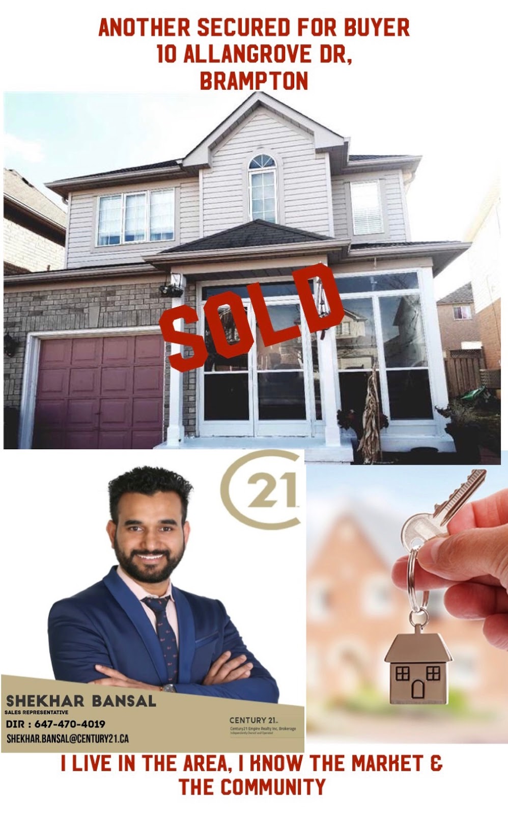 Shekhar Bansal Real Estate | L7a, Brampton, ON L7A 1N4, Canada | Phone: (647) 470-4019