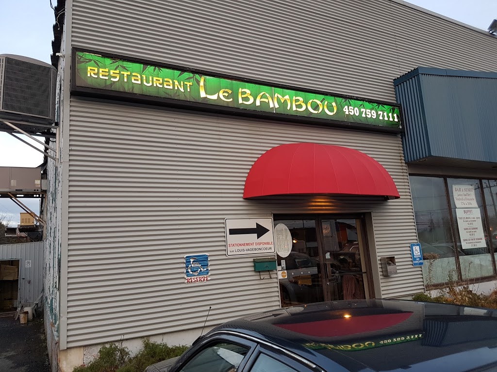 Restaurant Bambou (Le) | 700 Rue de la Visitation, Saint-Charles-Borromée, QC J6E 7S3, Canada | Phone: (450) 759-7111