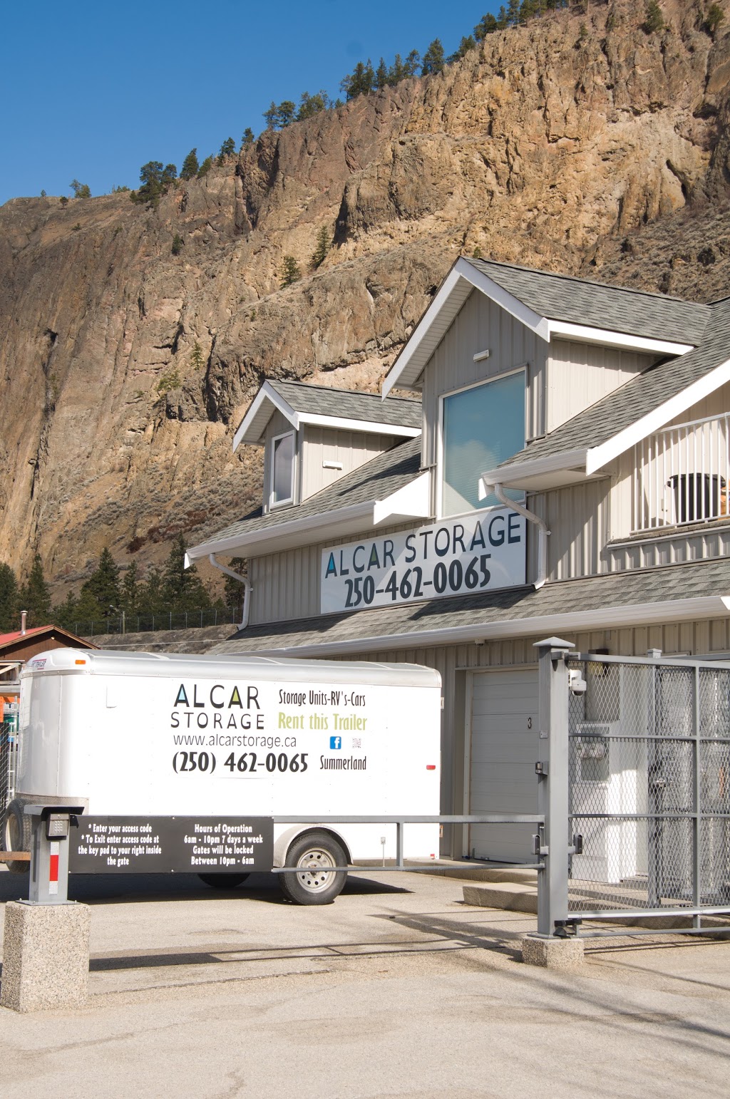 ALCar Storage | 9210 James Ave, Summerland, BC V0H 1Z2, Canada | Phone: (250) 462-0065